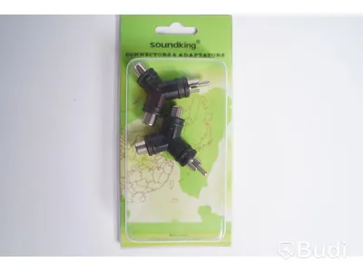 Adaptrar 18st, Soundking CC332. Ny, Obruten förpackning.