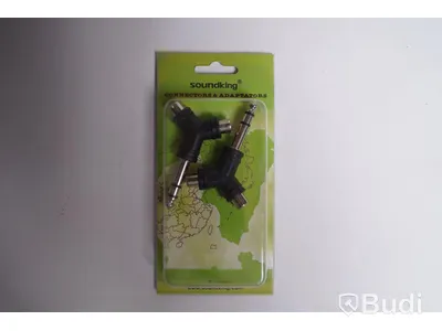Adaptrar 20st, Soundking CC331. Ny, Obruten förpackning.