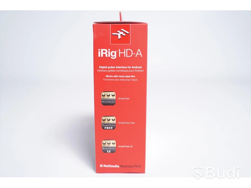 Gitarr Interface, iRig HD-A. Ny, Obruten förpackning.