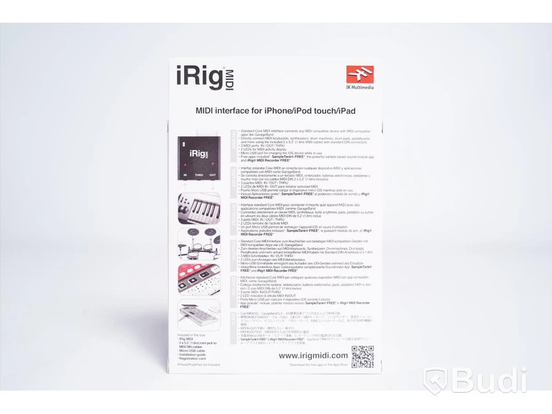 MIDI Interface, iRig MIDI. Ny, Obruten förpackning.