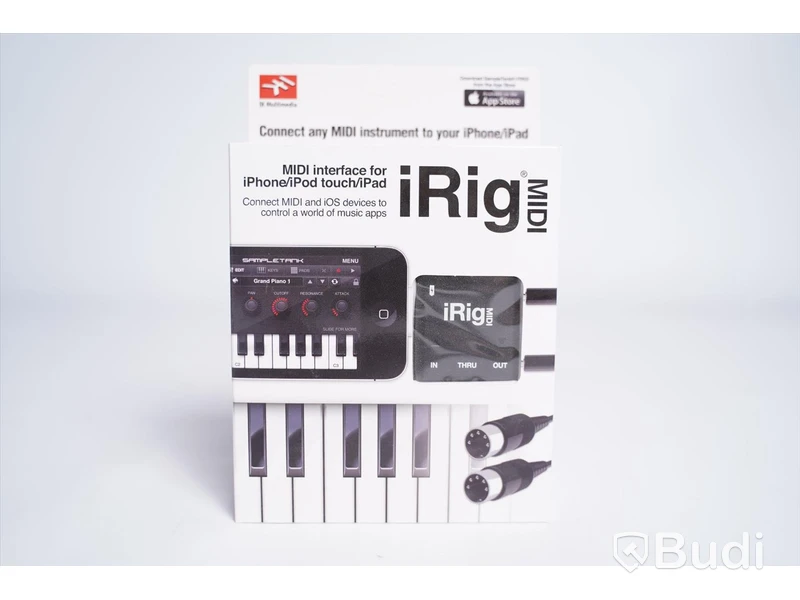 MIDI Interface, iRig MIDI. Ny, Obruten förpackning.