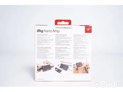 Portabel förstärkare, iRig Nano Amp. Ny, Obruten förpackning.