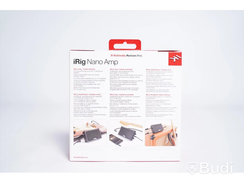 Portabel förstärkare, iRig Nano Amp. Ny, Obruten förpackning.