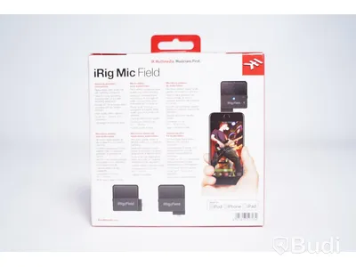 Mikrofon, iRig Mic Field. Ny, Obruten förpackning.