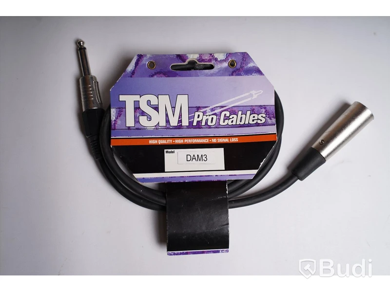 Telekabel till XLR hane ca 40st, TSM Pro Cables DAM3