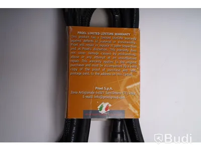 Telekabel till XLR hane och hona 5st, Proel Audio Video Cable. Ny, Obruten förpackning.
