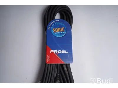 XLR-kabel 5st, Proel Sonic 280. Ny, Obruten förpackning.