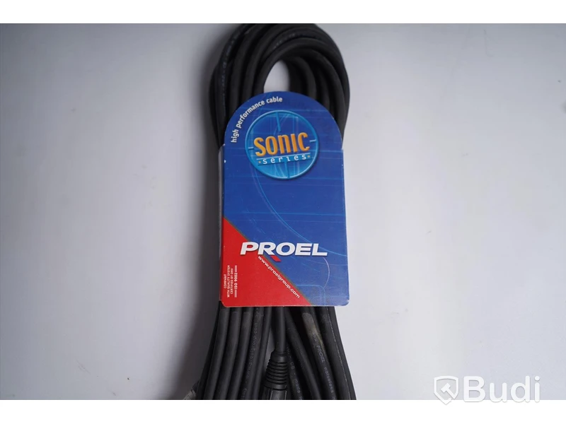 XLR-kabel 5st, Proel Sonic 280. Ny, Obruten förpackning.