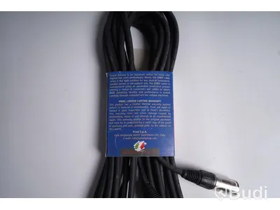 XLR-kabel 5st, Proel Sonic 280. Ny, Obruten förpackning.