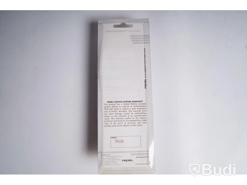Diverse kablar. Proel SG135 2st, Proel SG185 3st, Proel SG222 4st. Ny, Obruten förpackning.