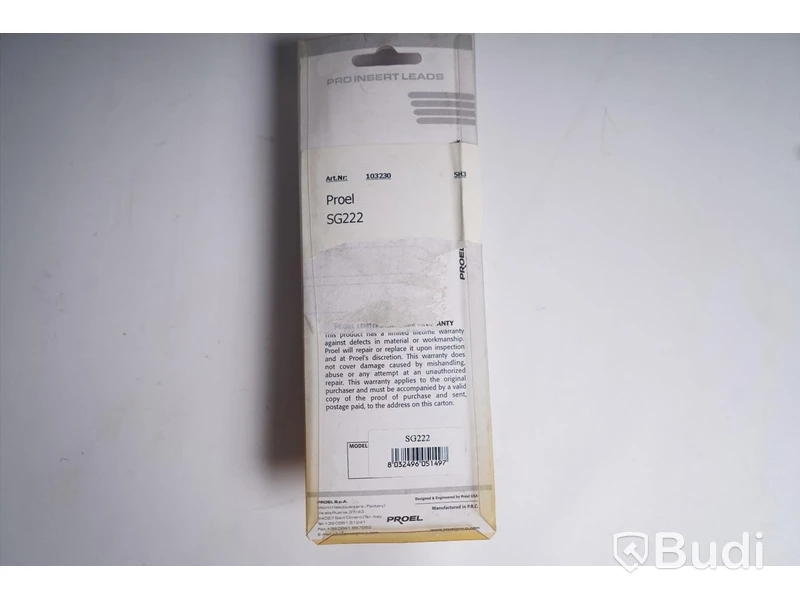 Diverse kablar. Proel SG135 2st, Proel SG185 3st, Proel SG222 4st. Ny, Obruten förpackning.