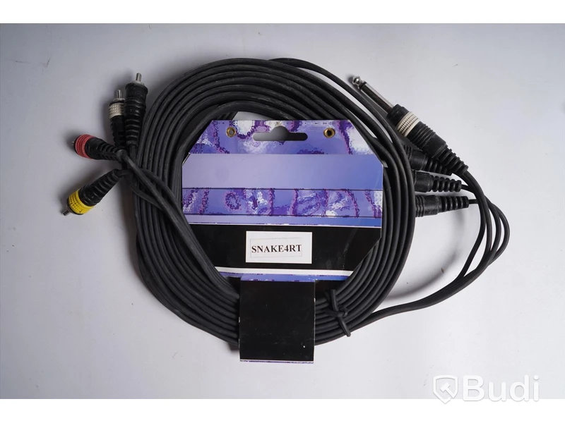 Diverse kablar, TSM Pro Cables SNAKE4RT, Proel OPFFLU3 2st, Proel ESO130LU5, Proel SGP210LU3. Ny.