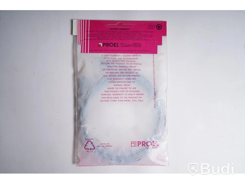 Diverse kablar, TSM Pro Cables SNAKE4RT, Proel OPFFLU3 2st, Proel ESO130LU5, Proel SGP210LU3. Ny.