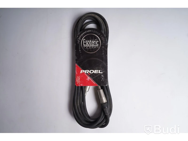 Diverse kablar, TSM Pro Cables SNAKE4RT, Proel OPFFLU3 2st, Proel ESO130LU5, Proel SGP210LU3. Ny.