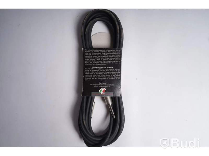 Diverse kablar, TSM Pro Cables SNAKE4RT, Proel OPFFLU3 2st, Proel ESO130LU5, Proel SGP210LU3. Ny.