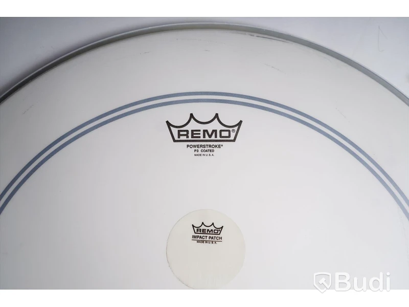 Trumskinn REMO 4st. Ambassador 14", Powerstroke, Tympani 25", Powerstroke 24". Ny.
