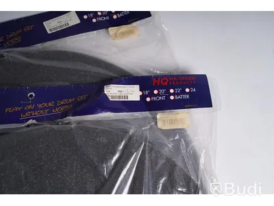 Dämpning till trummor 7st. Power Craft 3st, MF1018-00 2st, HQ SoundOff 20" 2st. Ny.