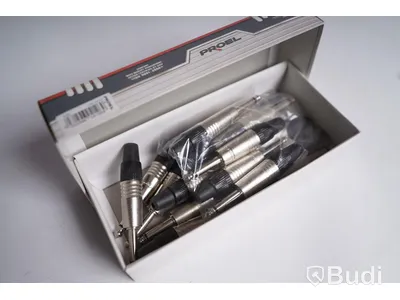 Diverse adaptrar. Neutrik NC5MP-L-1 10st, Proel AT310 7st, Proel S2C 17st. Ny.