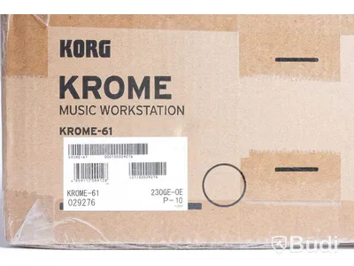 Keyboard - Korg Krome-61 Music Workstation. Ny, Obruten förpackning.