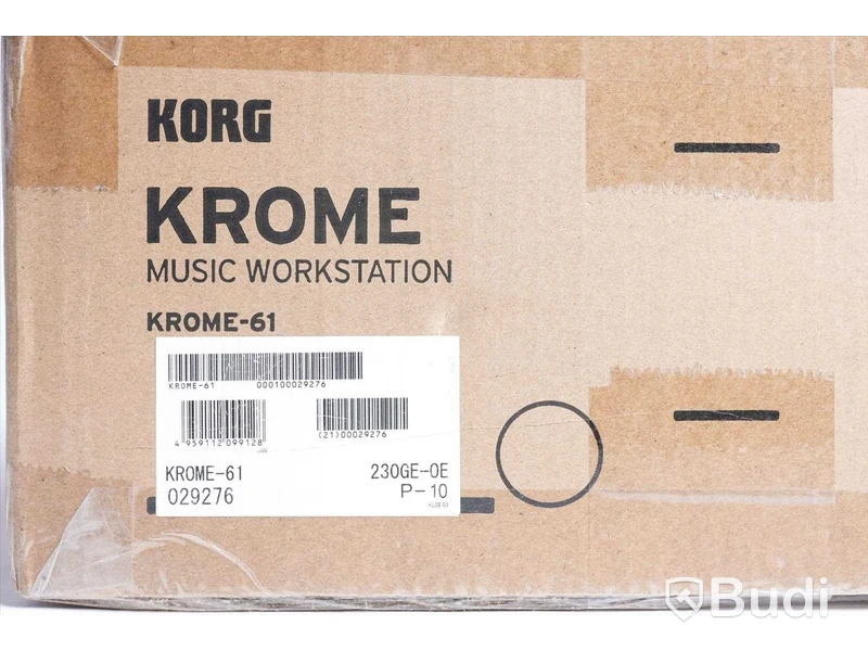 Keyboard - Korg Krome-61 Music Workstation. Ny, Obruten förpackning.