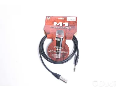 Mikrofonkabel 10st - Klotz M1 Mic Cable 2m. Ny, Obruten förpackning.
