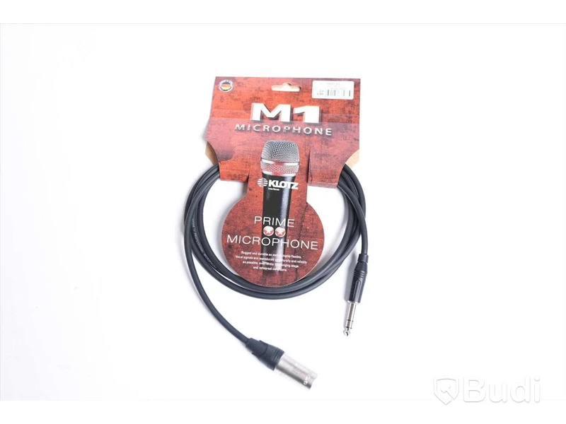 Mikrofonkabel 10st - Klotz M1 Mic Cable 2m. Ny, Obruten förpackning.