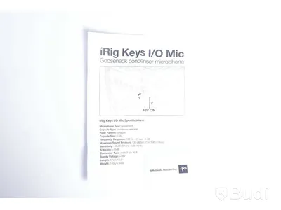 Kondensator Mikrofon - iRig Keys I/O Mick.