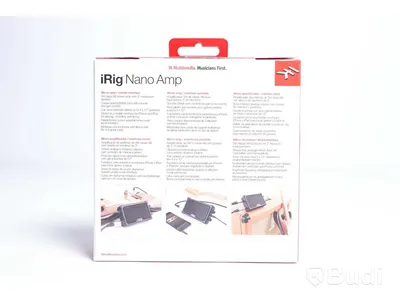 Batteridriven Förstärkare - iRig Nano Amp. Ny, Obruten förpackning.