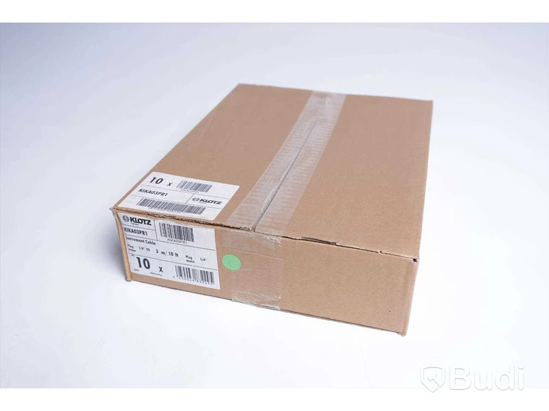 Telekabel 10st - Klotz KIKA03PR1 3m. Ny, Obruten förpackning.