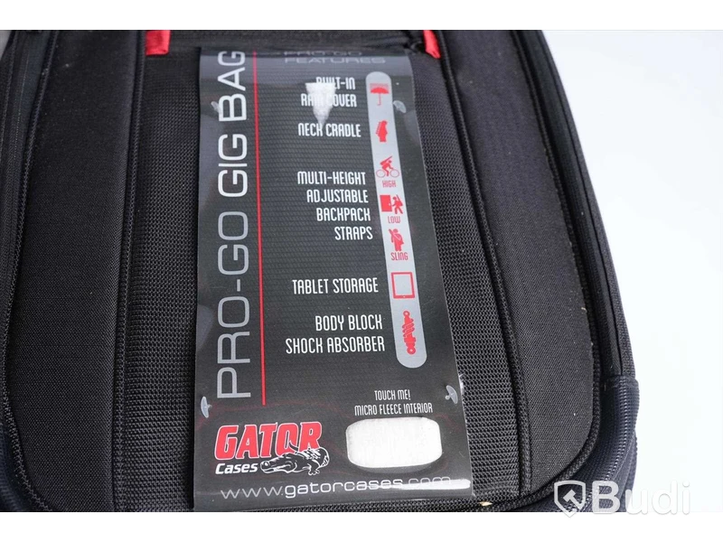 Elgitarr case dubbel - Gator G-PG Elec 2x.