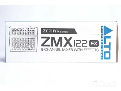 Mixerbord - Alto Zephyr ZMX122FX 8-channel mixer with effects. Ny.