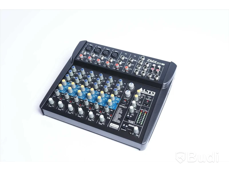 Mixerbord - Alto Zephyr ZMX122FX 8-channel mixer with effects. Ny.