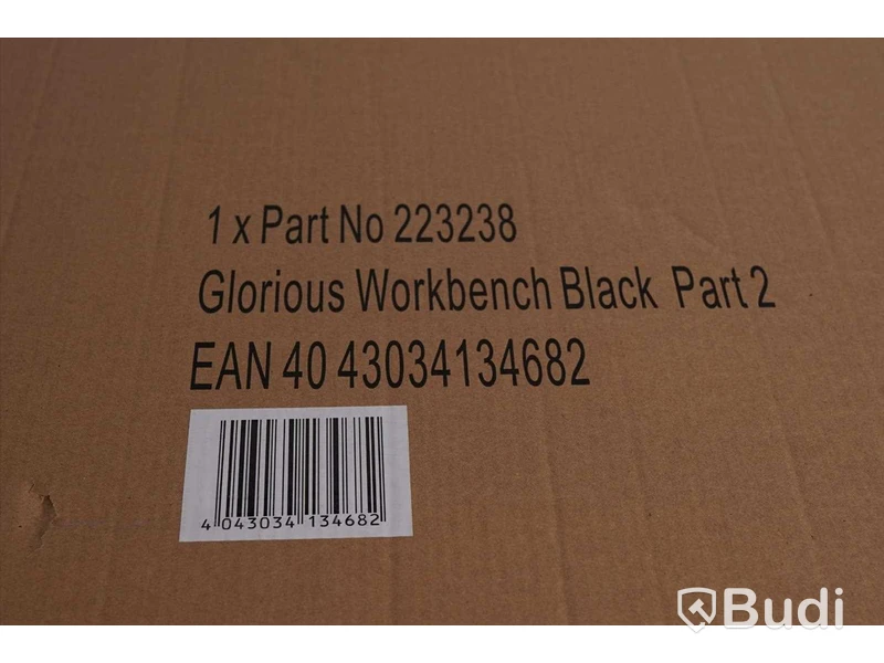 Workbench - Glorious Workbench Black. Ny, Obruten förpackning.