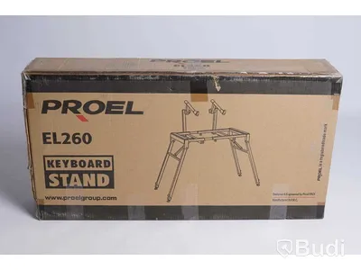 Keyboard Stativ - Proel EL260. Ny, Obruten förpackning.