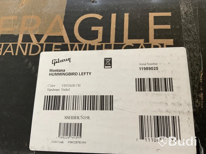 Gitarr Gibson Hummingbird Lefty,
