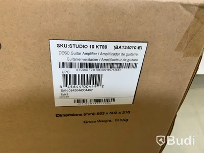 Gitarrförstärkare Black­star Studio 10 KT88