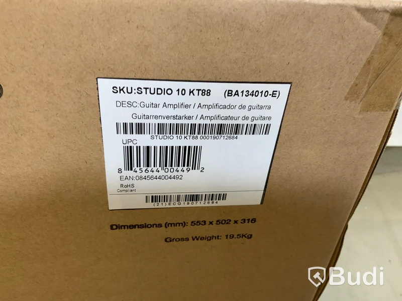Gitarrförstärkare Black­star Studio 10 KT88