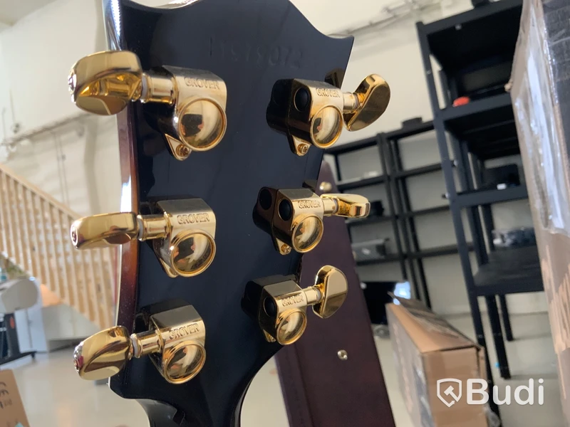 Gitarr Gibson J-200 Standard ink case och kartong