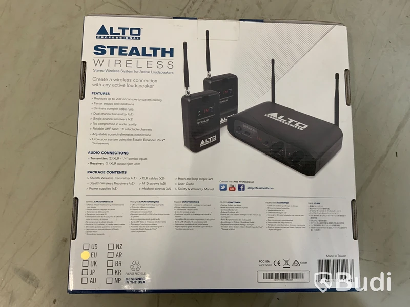 Trådlösa mikronfoner Alto Stealth Wireless