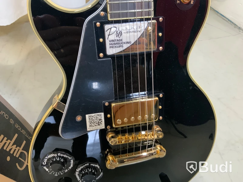 Epiphone Les Paul Custom Pro LEFT i kartong