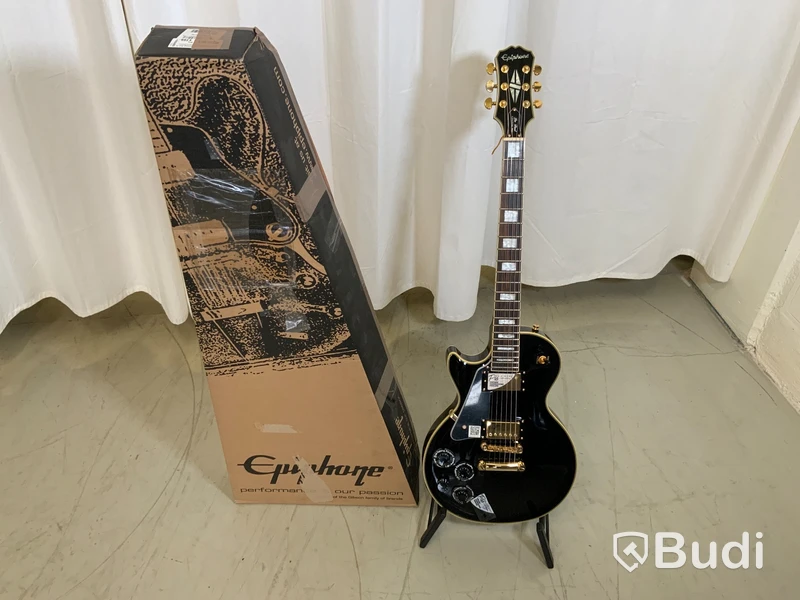 Epiphone Les Paul Custom Pro LEFT i kartong