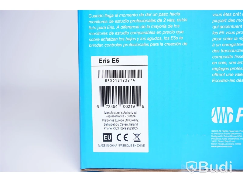 Studio monitorer 2st - PreSonus Eris E5. Ny, Obruten förpackning.