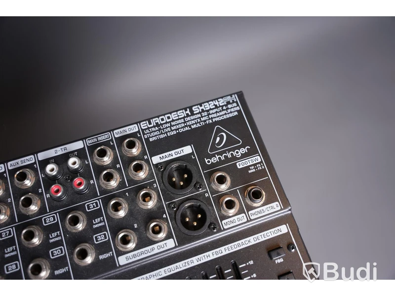 Mixerbord - Behringer Eurodesk SX3242FX. Defekt