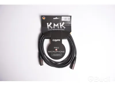 XLR-kabel 8st, Klotz Mikrofon Kabel 5m. Ny, Obruten förpackning.