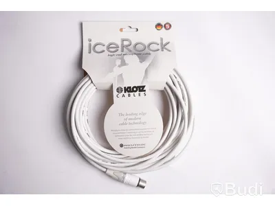 XLR-kabel 10st, Klotz IRFM1000 High End Microphone Cable 10m. Ny, Obruten förpackning.