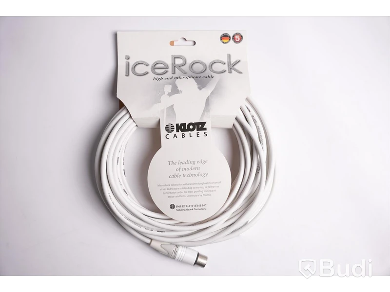 XLR-kabel 10st, Klotz IRFM1000 High End Microphone Cable 10m. Ny, Obruten förpackning.