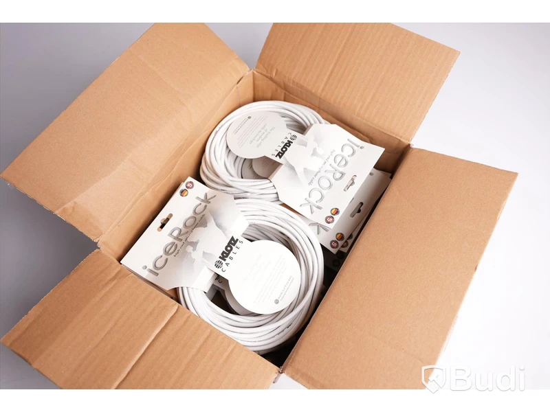 XLR-kabel 9st, Klotz IRFM1000 High End Microphone Cable 10m. Ny, Obruten förpackning.
