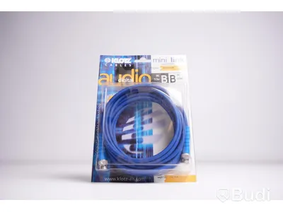 BNC-kabel 5st - Klotz Wordclock BNC 75 Ohm, 5m. Ny, Obruten förpackning.