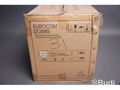 Taksubwoofer 2st - Behringer Eurocom ST2080S. Ny, Obruten förpackning.