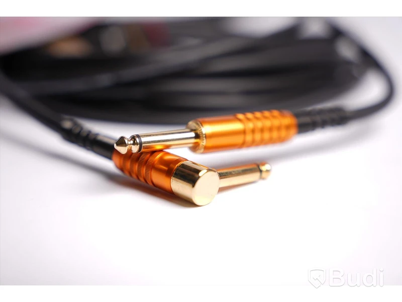 Telekabel 10st - Klotz T.M. Guitar Cable Black, 6m. Ny, Obruten förpackning.
